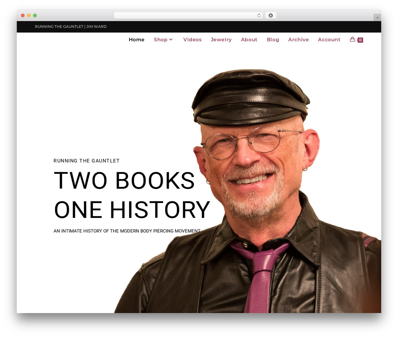 OceanWP WordPress theme - runningthegauntlet-book.com