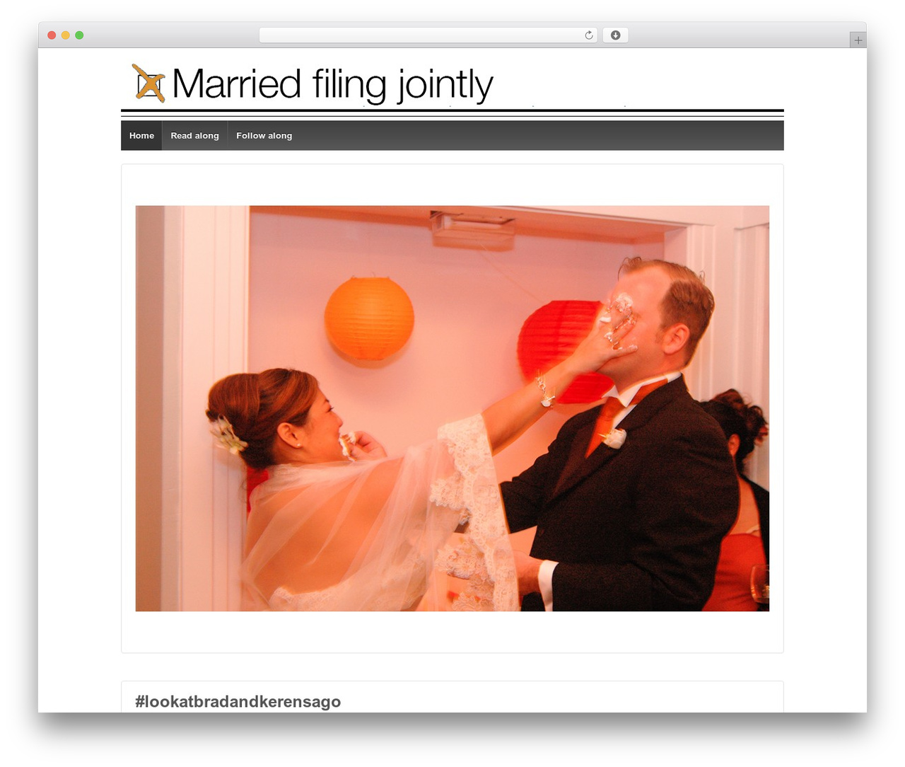Responsive premium WordPress theme - filingjointly.com