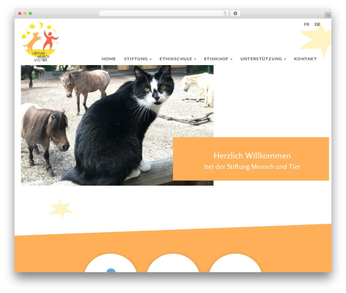 Southvision Theme WordPress theme - stiftung-mensch-und-tier.ch