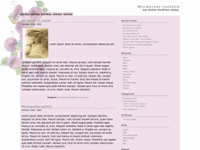 Translucent Fluidity 2 WordPress theme by Karen Blundell