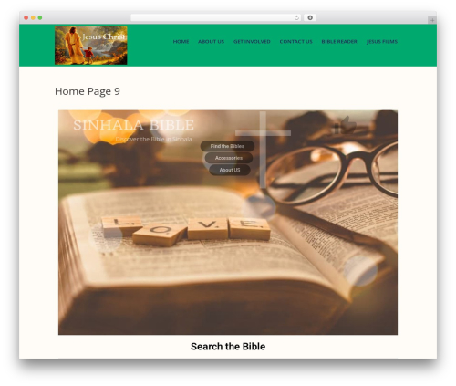 Ubs bible reader scripture WordPress plugin - sinhala.bible