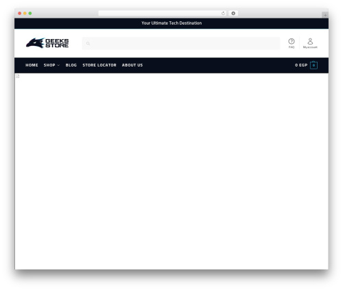 WordPress theme HS Custom Theme - geeksstoreeg.com