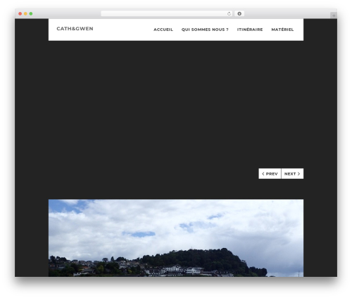 Travellerpress WordPress plugin - cathetgwen.com