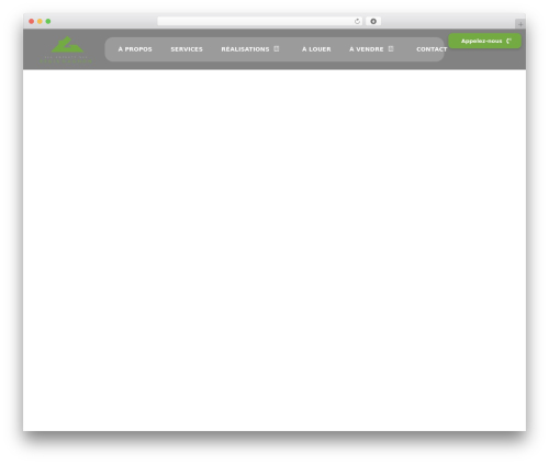 Hub WordPress theme - regisgagnon.com