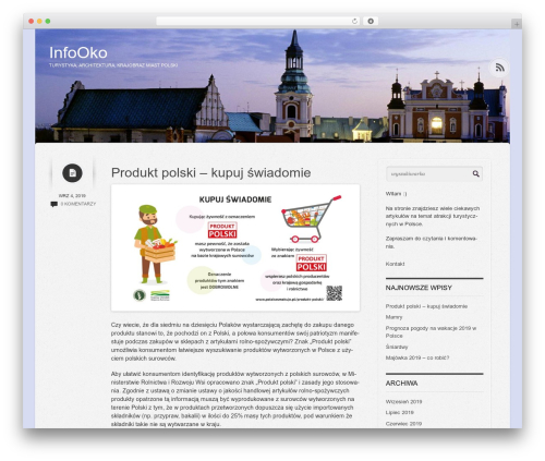 Shortnotes theme WordPress - infooko.pl