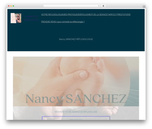 Theme WordPress Ambitio - aroma-et-reflexologie.com