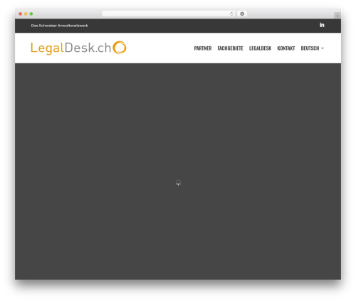Theme WordPress Divi - legaldesk.ch