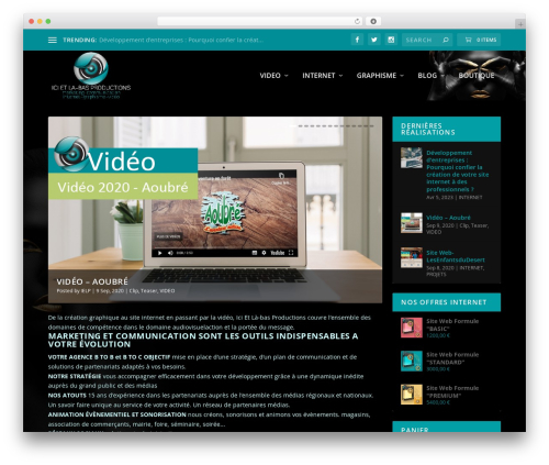WordPress theme Commerce - ielp.fr