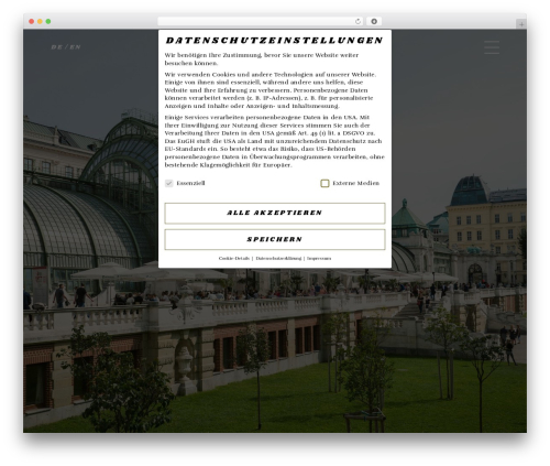 101 Theme WordPress theme design - palmenhaus.at