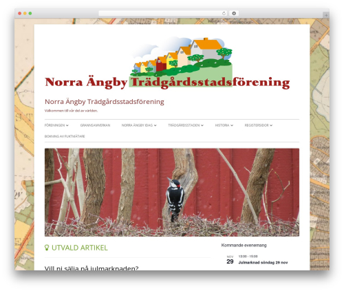 Best WordPress theme Tiny Framework - norra-angby.se