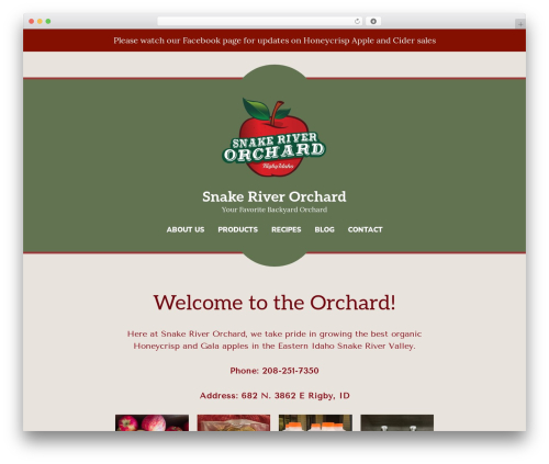 Brompton top WordPress theme - snakeriverorchard.com Brompton top WordPress theme - snakeriverorchard.com