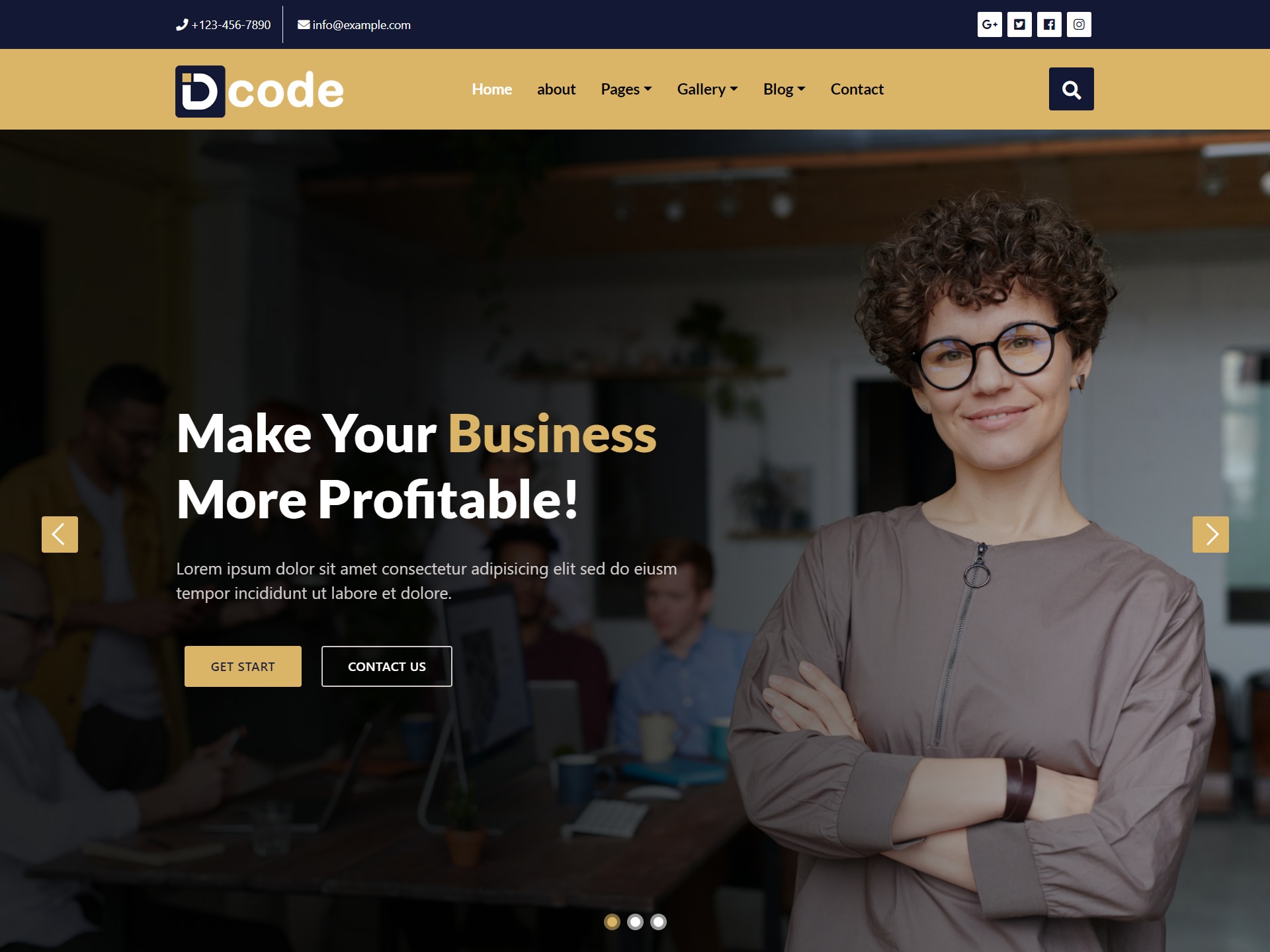 DCODE WP theme DCODE WP theme