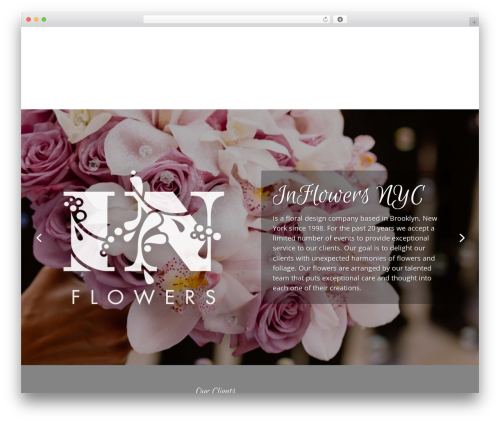 Divi top WordPress theme - inflowersnyc.com