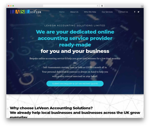 Finance WordPress plugin - leveon.co.uk
