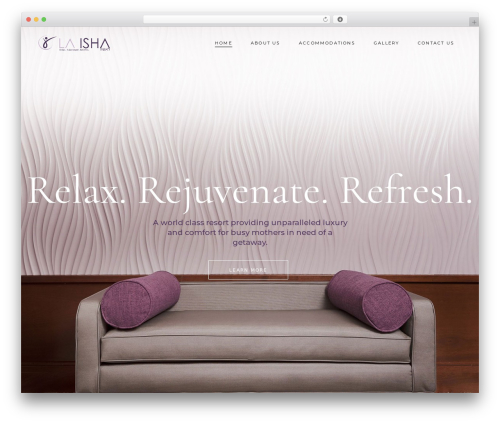 Imogen WordPress theme - laishanj.com