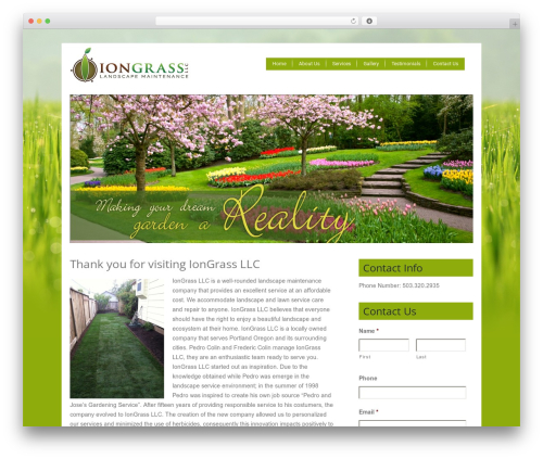 Insect WordPress theme design - iongrass.com Insect WordPress theme design - iongrass.com