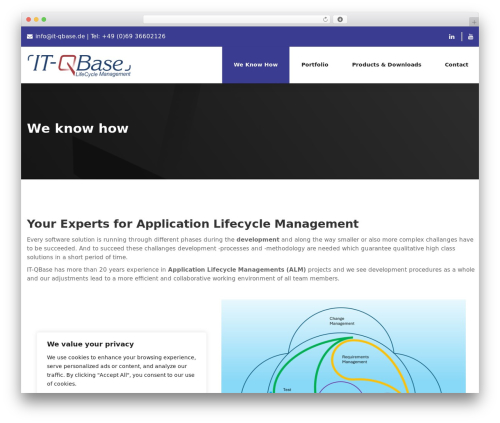 IT-QBase Wordpress-Theme(Codium Extend - Base) WordPress theme - it-qbase.eu