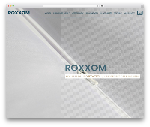 Plune theme WordPress - roxxom.fr