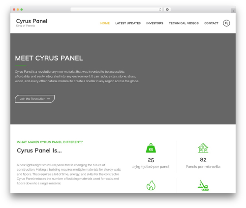 Theme WordPress Construction Kit Pro - cyruspanel.com Theme WordPress Construction Kit Pro - cyruspanel.com