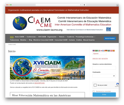 Theme WordPress Customify - ciaem-iacme.org