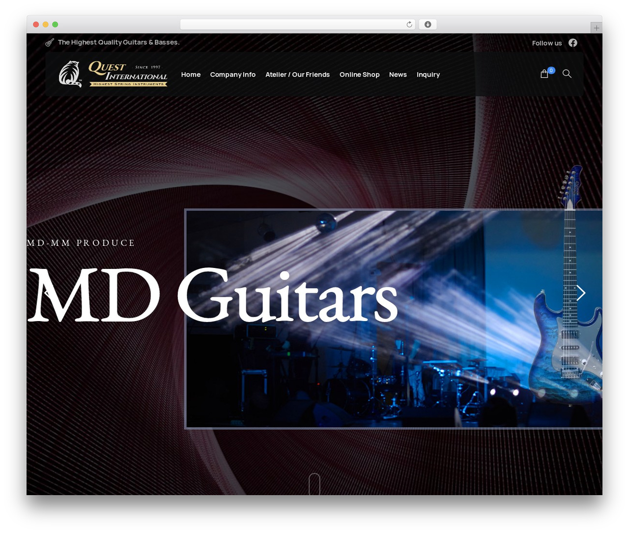 WordPress theme Essentials - quest-md.com
