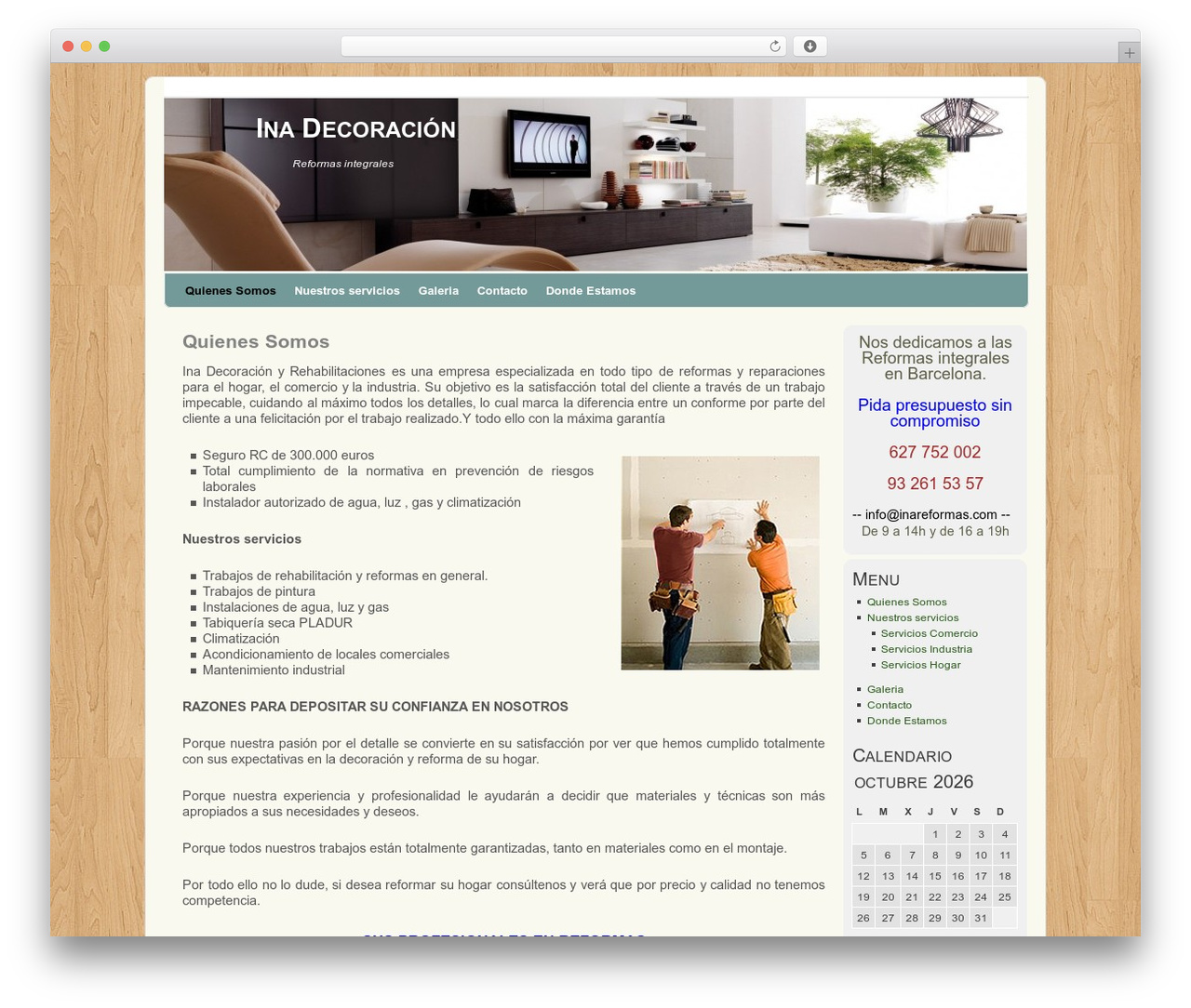 WordPress theme Weaver - inareformas.com WordPress theme Weaver - inareformas.com