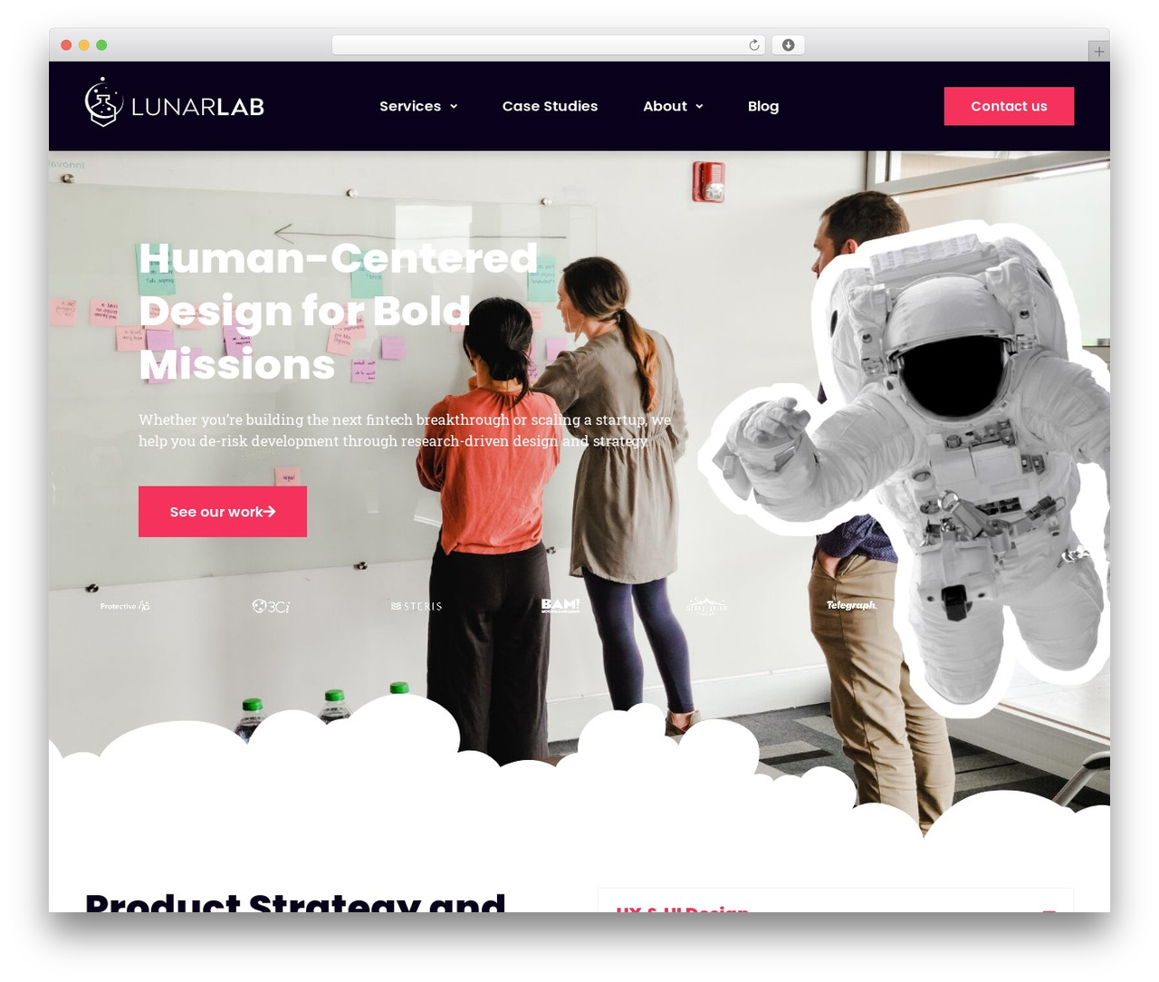 Anno WordPress theme - lunarlab.io