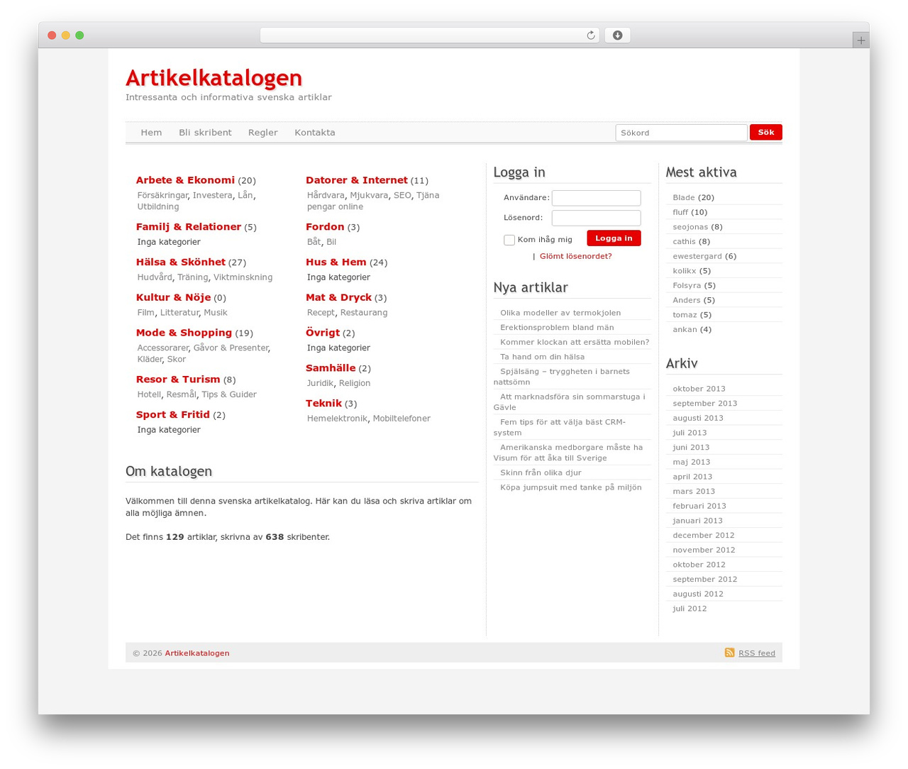 Article Directory theme WordPress - infhost.com Article Directory theme WordPress - infhost.com