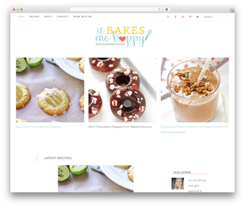 Captivating Theme theme WordPress - itbakesmehappy.com