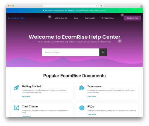 Docly core WordPress plugin - help.ecomrise.app