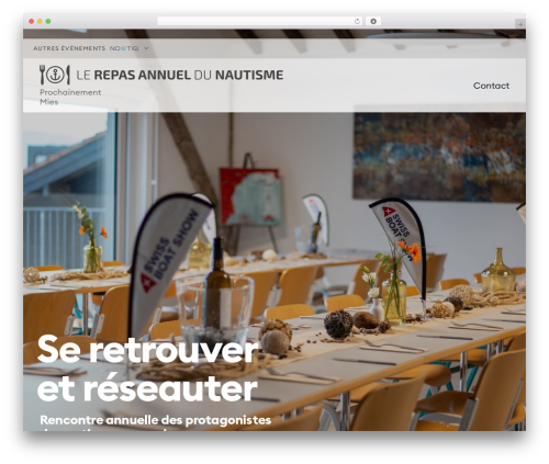 Expos theme WordPress - repas-annuel.ch