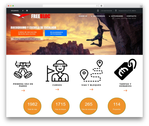 Freestyle theme WordPress - freebloc.com