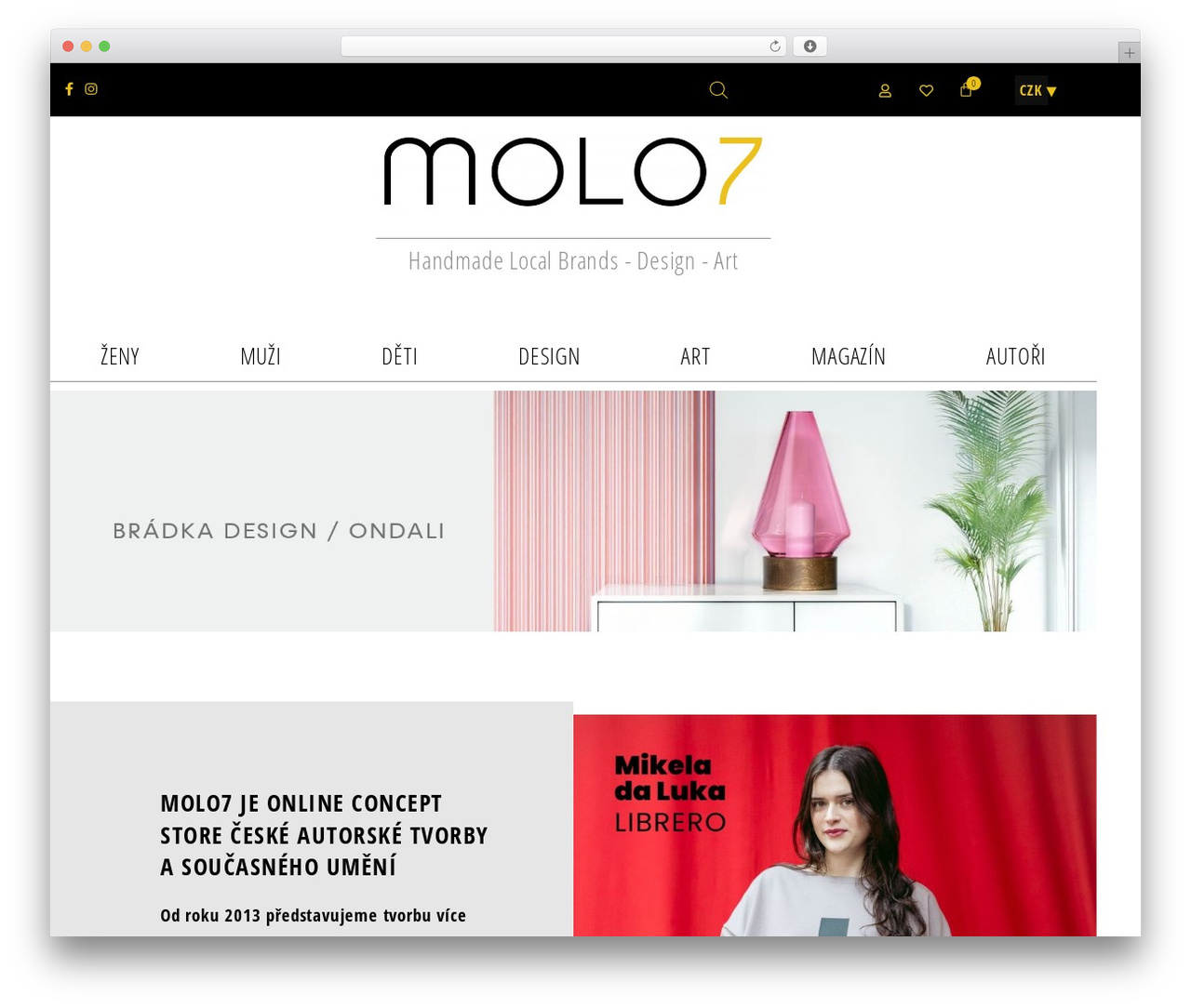 Hello Elementor theme WordPress - molo7.cz
