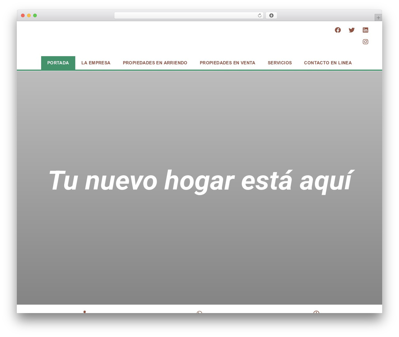 Tema hijo de Hello WordPress theme - propiedadessantiago.cl