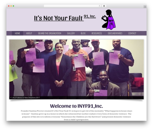 INYF91 WordPress theme - itsnotyourfault91.com