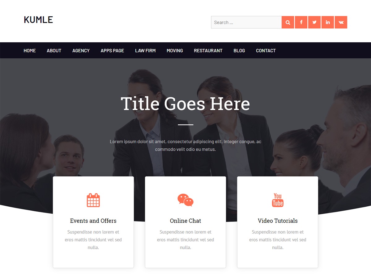 ITG top WordPress theme