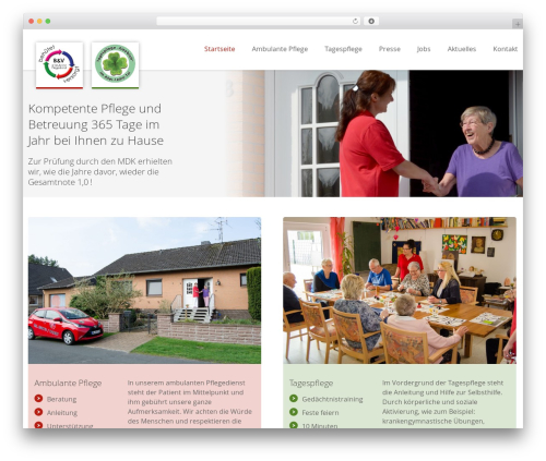 Langwitch theme WordPress - buv-pflegedienst.de