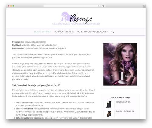 MyStory WordPress theme - olejeprorustvlasu.com