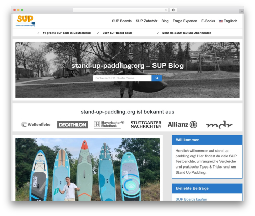 Affiliatetheme amazon WordPress plugin - www.stand-up-paddling.org