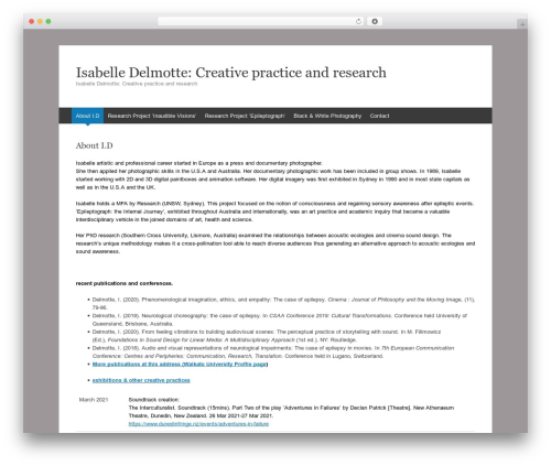 Theme WordPress Expound - inaudible-visions.net