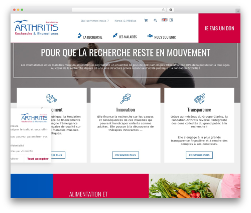Dw glossary WordPress plugin - fondation-arthritis.org