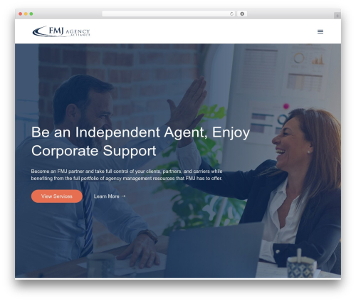 WordPress theme Divi - fmjagency.com