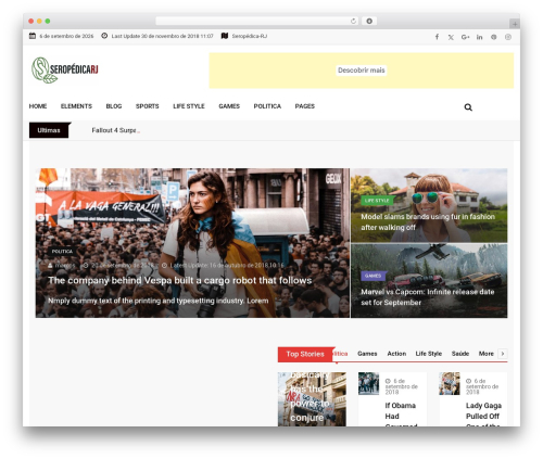 Barta core WordPress plugin - seropedicarj.com.br