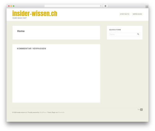 Adsense Widget (adsense-widget) free WordPress plugin - insider-wissen.ch