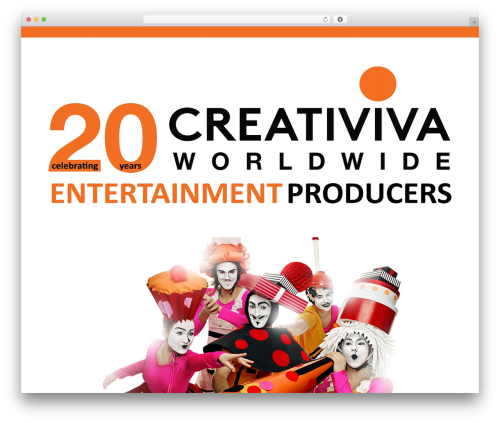 Creativiva WordPress theme - creativiva.com
