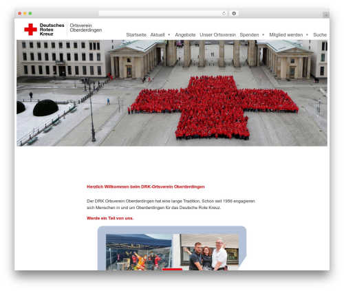 drkwpV2 WordPress theme - drk-oberderdingen.de