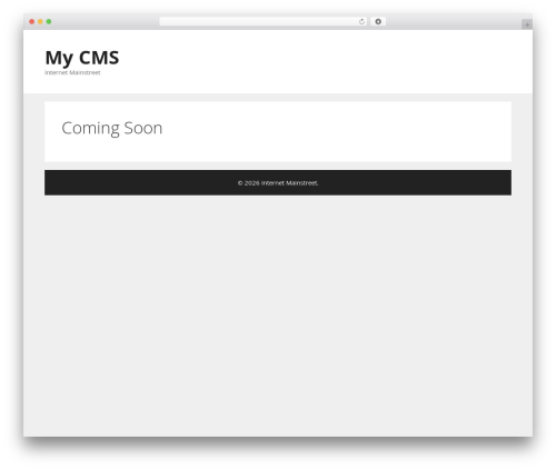 GeneratePress free WordPress theme - ims1.us