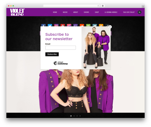 JamSession top WordPress theme - violetblend.cloud