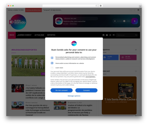 Wm video playlists WordPress plugin - buensonido.cl