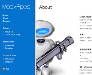 Mac×Apps theme WordPress Mac×Apps theme WordPress